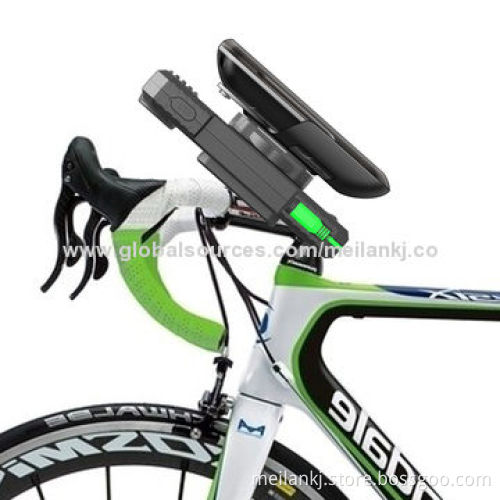 Smart phone holder, used for bike, GPS navigation, waterproof power bank, with LED light